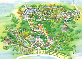 Ulsan Grand Park layout