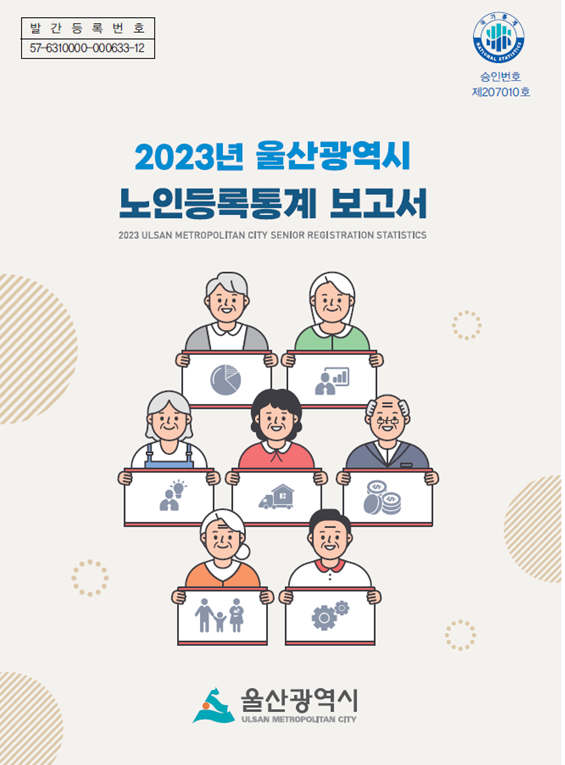2023년 울산광역시 노인등록통계