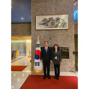 주노르웨이 한국대사관 면담