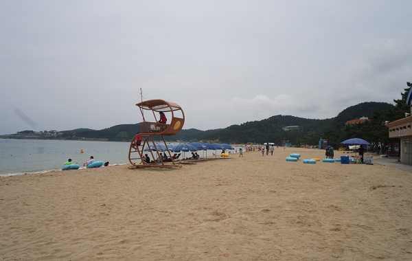 진하해수욕장 - 전경