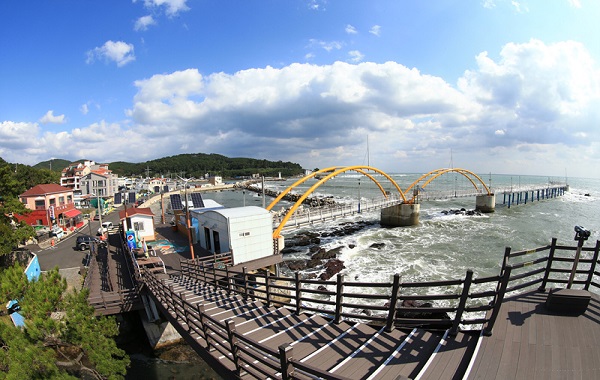 당사해양낚시공원 전경