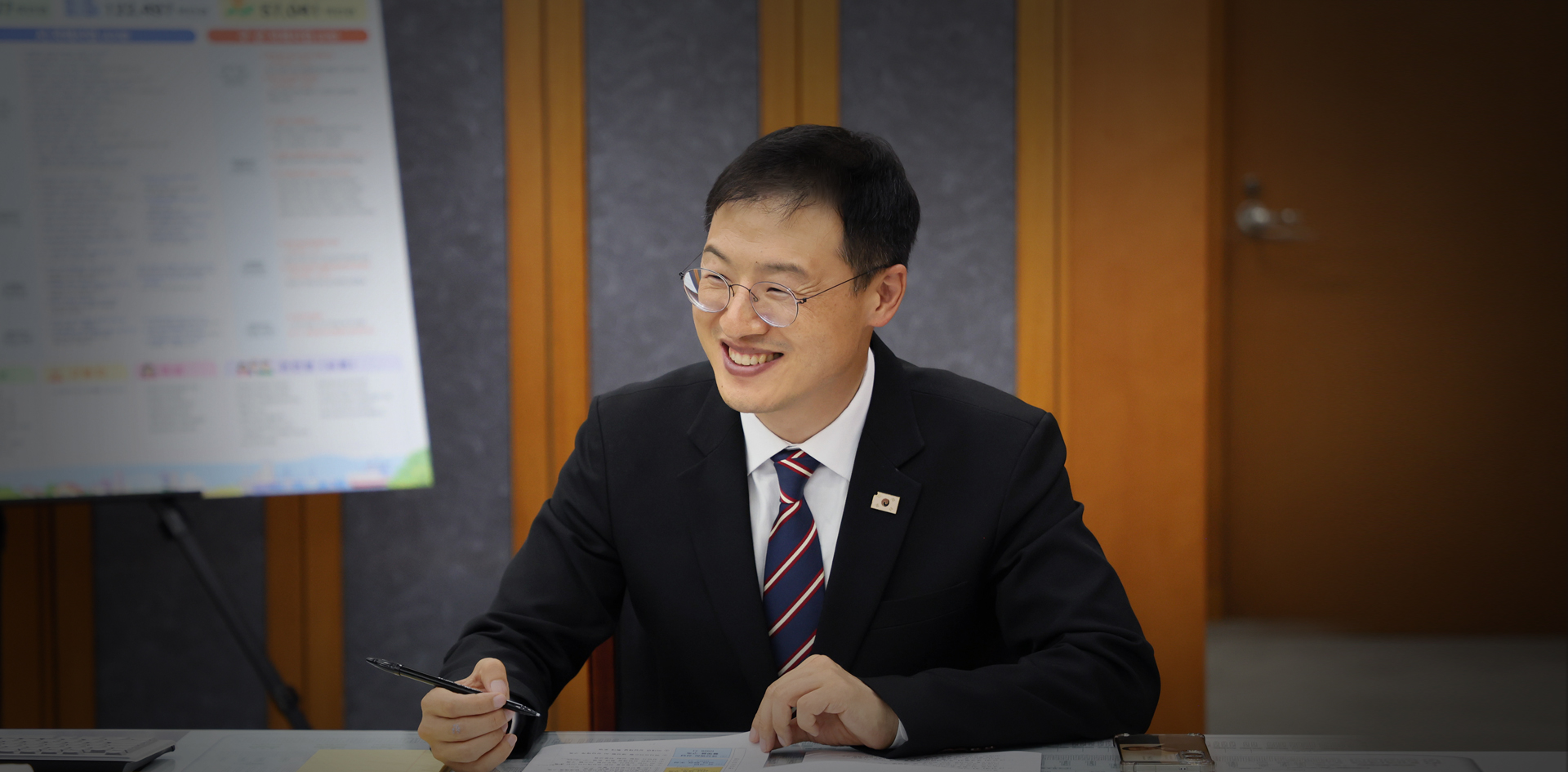 시민의 의견을 경청하는 울산시장