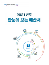 2021년 한눈에 보는 예산서 표지