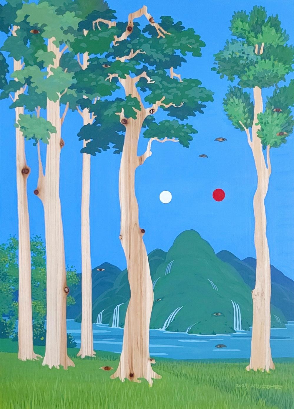 울산문화예술회관[미술] 아크릴 풍경